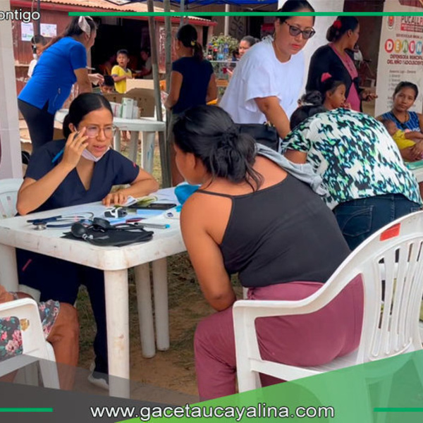 Mini Caravana beneficia a vecinos de La Hoyada en Pucallpa