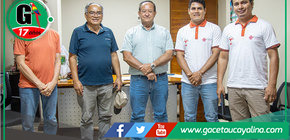 Alcalde de Atalaya se reúne con Cáritas para proyecto Amazonia Resiliente