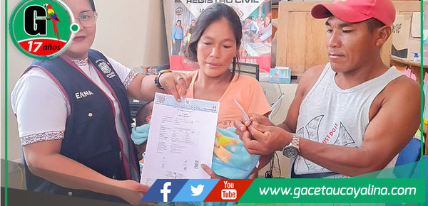 Sepahua implementa trámite virtual para inscripción de nacimiento y DNI