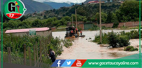 Seis distritos de Huánuco afectados por inundaciones