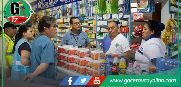 Municipalidad de Atalaya clausura farmacia por vender medicamentos vencidos