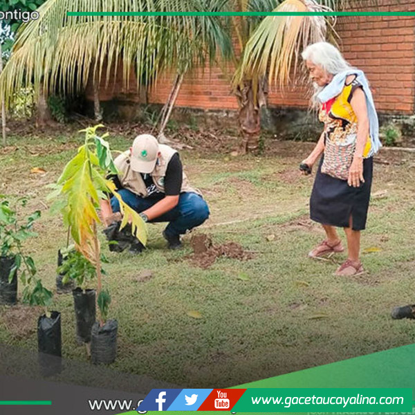 CIAM fomenta vida saludable con siembra de plantas frutales en Atalaya