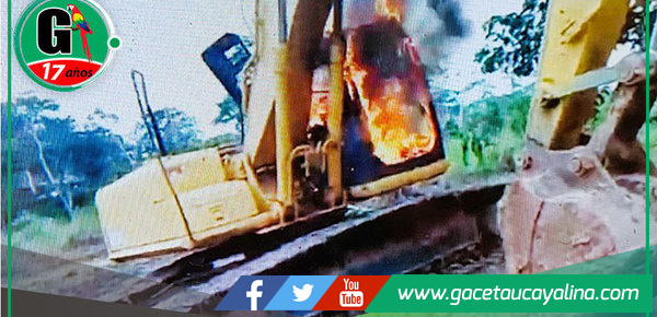 Invasores destruyen maquinaria y predio con título de propiedad en Yarinacocha