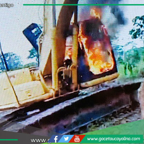Invasores destruyen maquinaria y predio con título de propiedad en Yarinacocha
