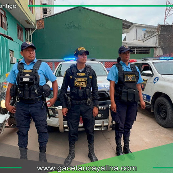 Municipalidad y Policía lanzan patrullaje en Callería