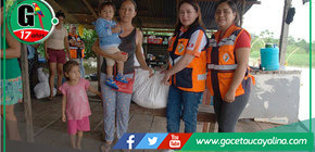 Alcaldesa de la MPCP supervisa ayuda a familias en Alto Ucayali