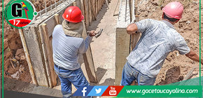 Municipalidad de Ucayali - Contamana construye alcantarillas en vía clave