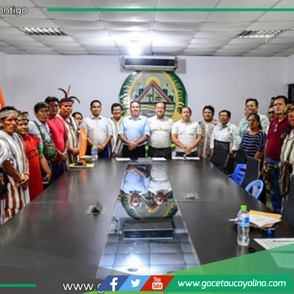 Gobernador Gambini presentó avances de obras clave en Atalaya