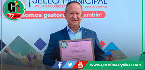 Municipalidad de Atalaya recibe Sello Municipal 2024 Platinum