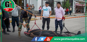 Sinchis de Mazamari entrenan a serenos de Atalaya en emergencias