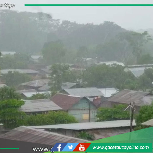 Selva peruana enfrentará intensas lluvias y vientos este fin de semana
