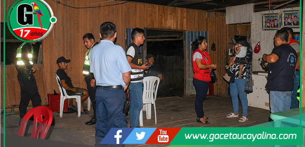 Sepahua inspecciona bares y detecta irregularidades sanitarias y presencia de menores