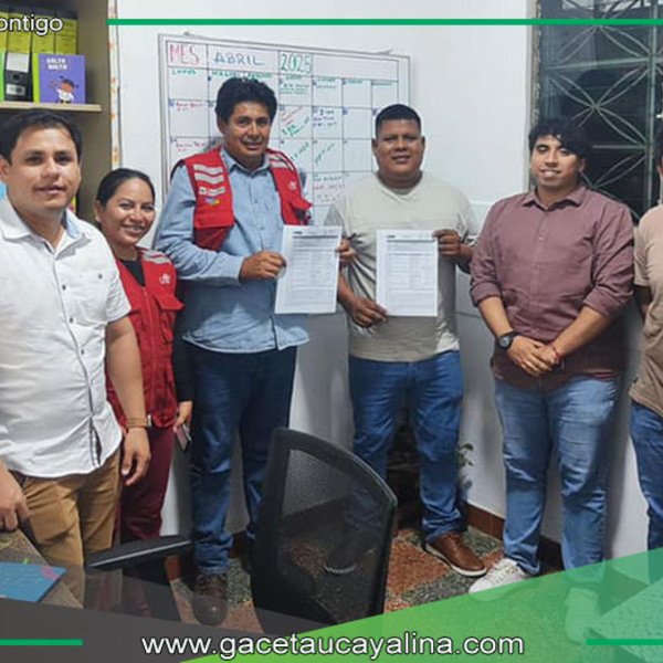 Municipalidad de Ucayali Contamana firma convenio con Cuna Más