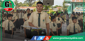 Municipalidad de Atalaya juramenta brigadieres en colegio Mariscal Cáceres