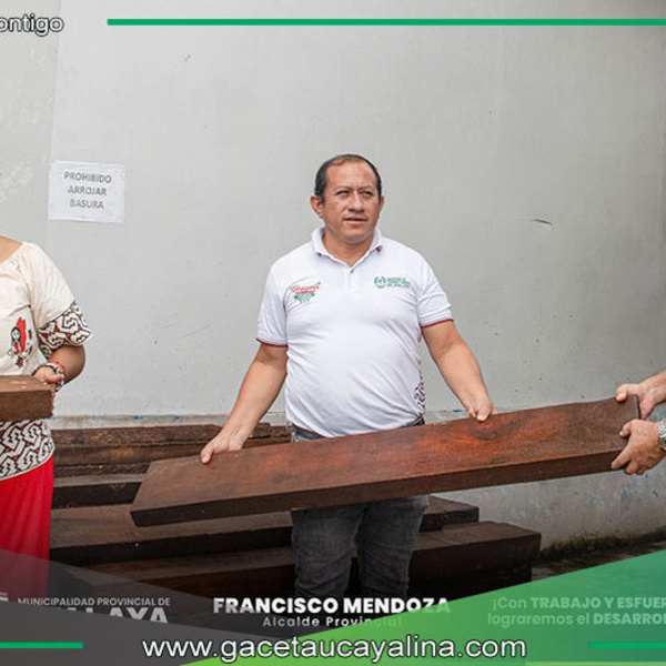 SOFFSA entrega madera a Otzeki en Atalaya
