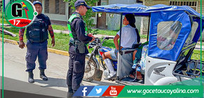 Sepahua refuerza control para evitar menores en mototaxis