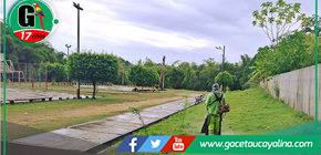 Municipalidad de Ucayali - Contamana mejora áreas verdes y turísticas