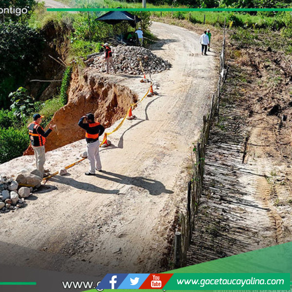Municipalidad de Atalaya habilita vía alterna tras lluvias