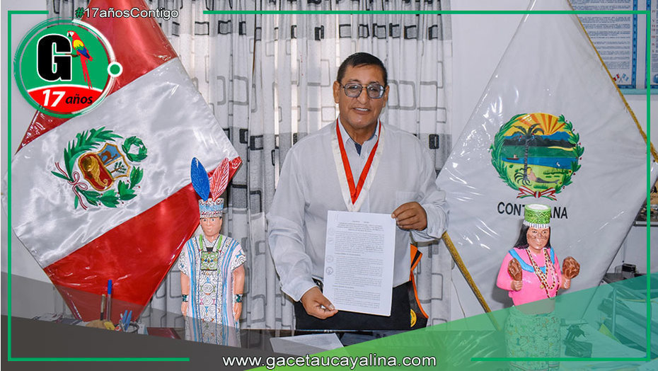 Municipalidad y el INEI firman convenio por censo 2025 en Contamana
