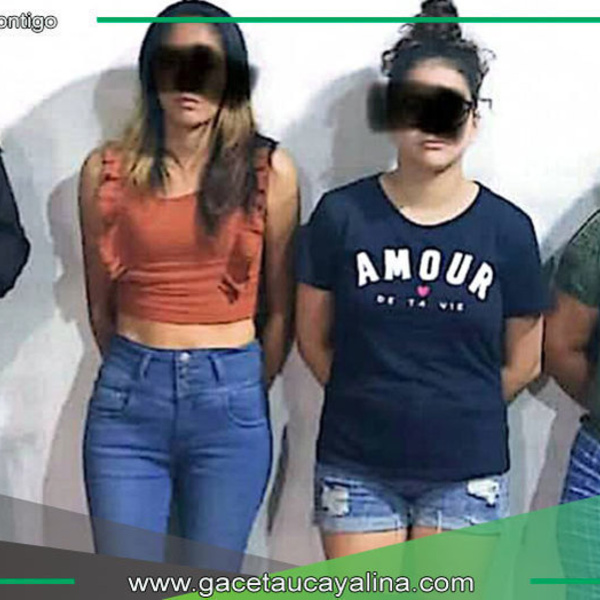 Policía captura a “Las Tenderas” en Real Plaza Pucallpa