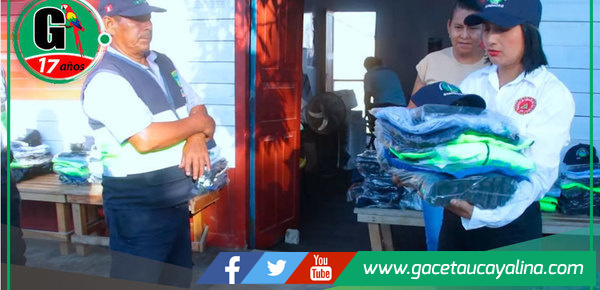 Serenazgo de Contamana recibe nueva implementación de seguridad