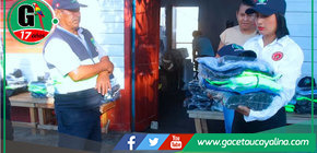 Serenazgo de Contamana recibe nueva implementación de seguridad