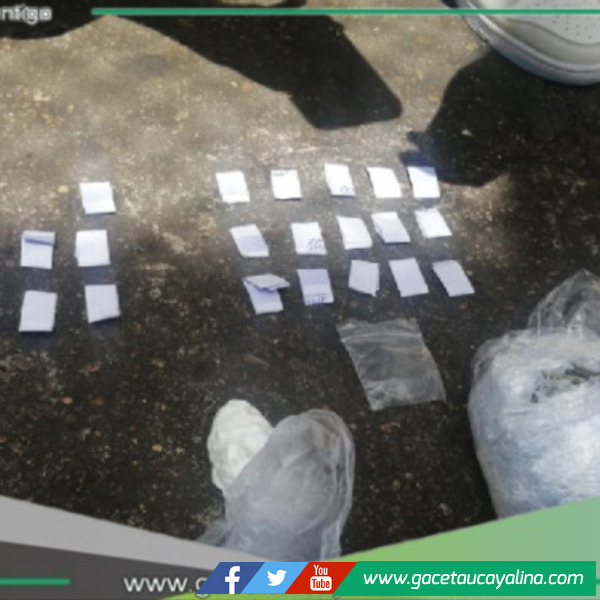 Hallan paquetes con presuntas drogas arrojadas desde el exterior en penal de Puerto Maldonado