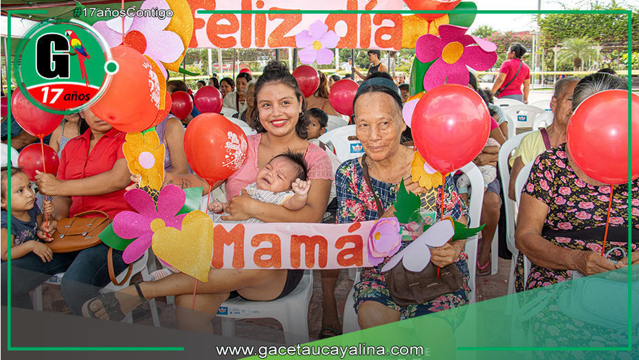Municipalidad de Atalaya celebró Día de la Madre con gran jornada