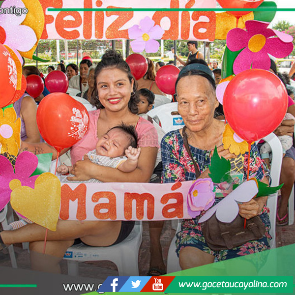 Municipalidad de Atalaya celebró Día de la Madre con gran jornada