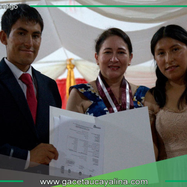 50 parejas se casan en boda comunitaria de Pucallpa