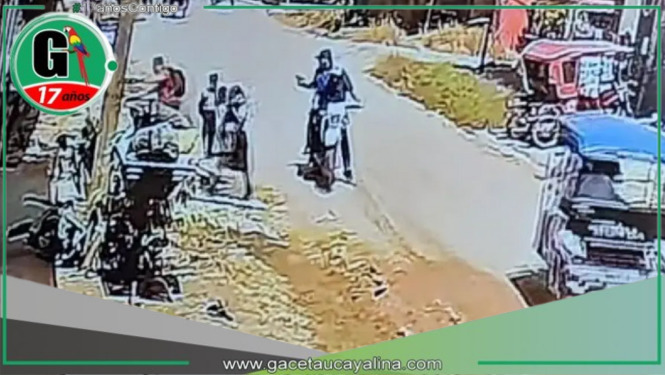Sicarios asesinan a docente frente a restaurante en Ucayali