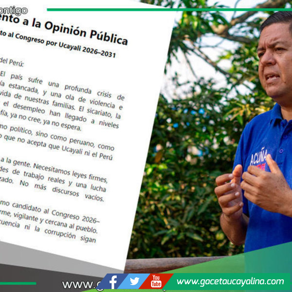 Edwin Miranda promete lucha frontal contra crimen y corrupción