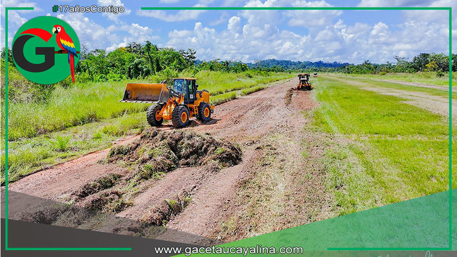 Municipalidad mejoró pista aérea para vuelos más seguros