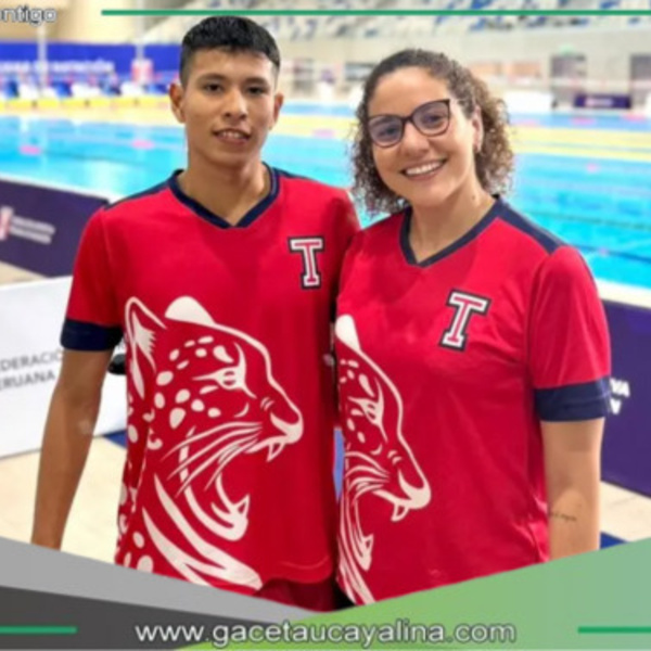 Ismael Escalante, nadador de Madre de Dios, gana medalla de bronce en el Panamericano de Deportes Acuáticos