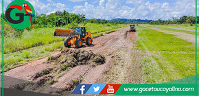 Municipalidad mejoró pista aérea para vuelos más seguros