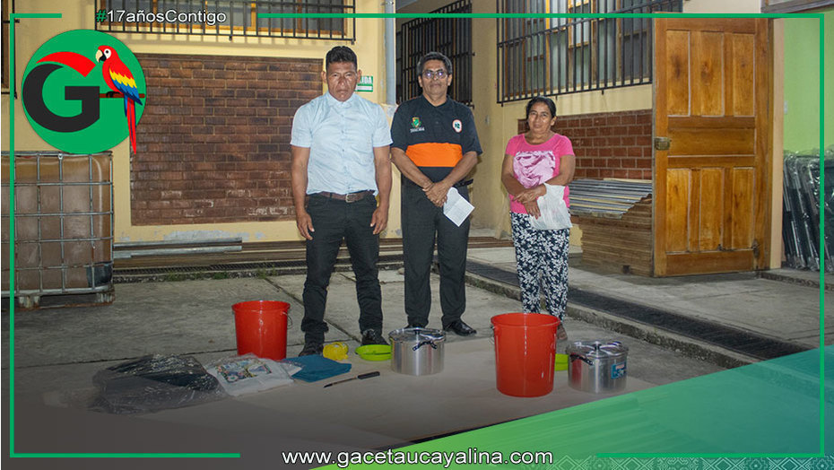 Municipalidad entrega ayuda a damnificada por fuertes lluvias