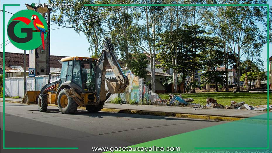 Municipalidad mejora muro parroquial sin gasto presupuestal directo