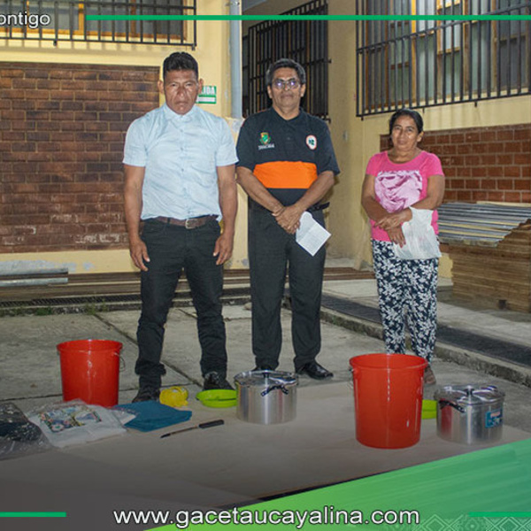 Municipalidad entrega ayuda a damnificada por fuertes lluvias