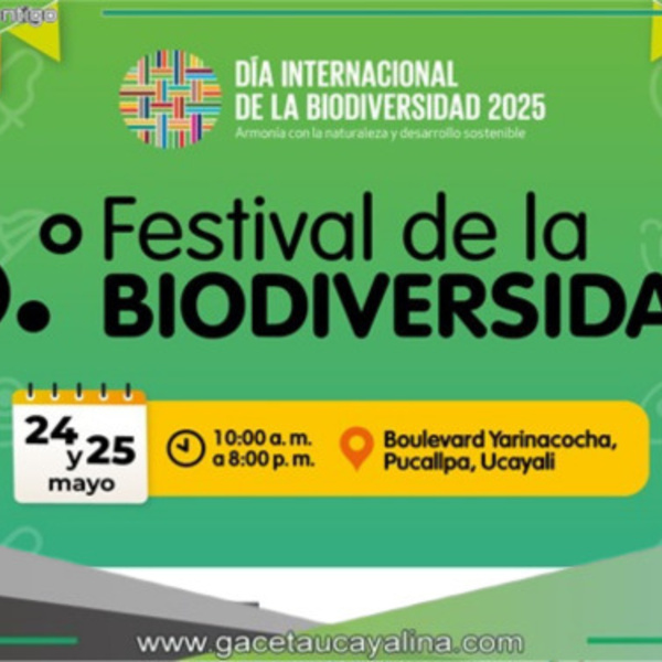Minam celebrará el 6.° Festival de la Biodiversidad en Pucallpa con enfoque en conservación y desarrollo sostenible