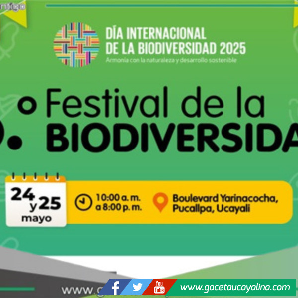 Minam celebrará el 6.° Festival de la Biodiversidad en Pucallpa con enfoque en conservación y desarrollo sostenible