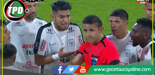 Zambrano se gana una roja en la Libertadores 