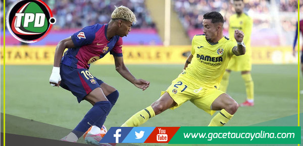 Barcelona pierde ante Villareal 1 a 0 