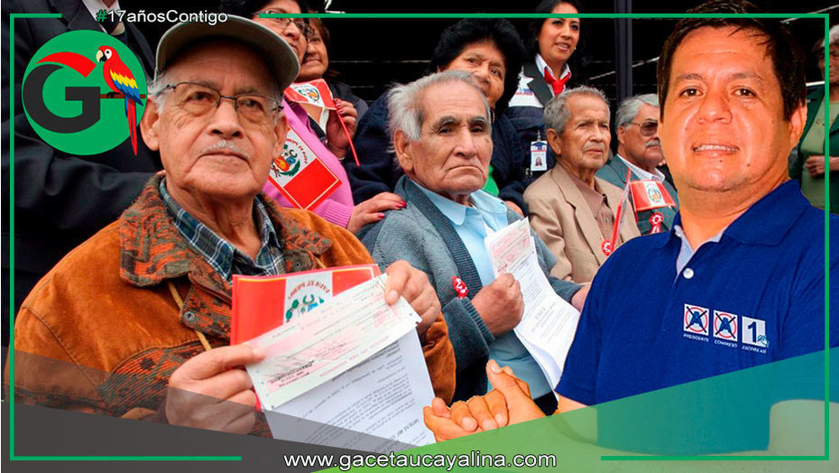 Candidato Edwin Miranda plantea pensión mínima de 3500 soles para jubilados y cesantes