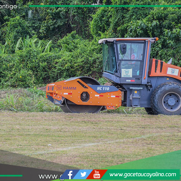 Municipio acondiciona estadio para Juegos Escolares 2025 en Sepahua