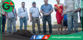 Colocan Primera Piedra De  Mercado de Abastos, el cual Fortalece Economía Local  En Oventeni