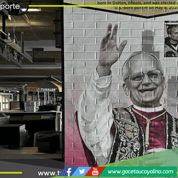 Equipo dedica un mural al papa