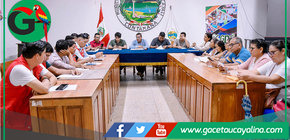 Contamana refuerza políticas sociales en sesión de articulación