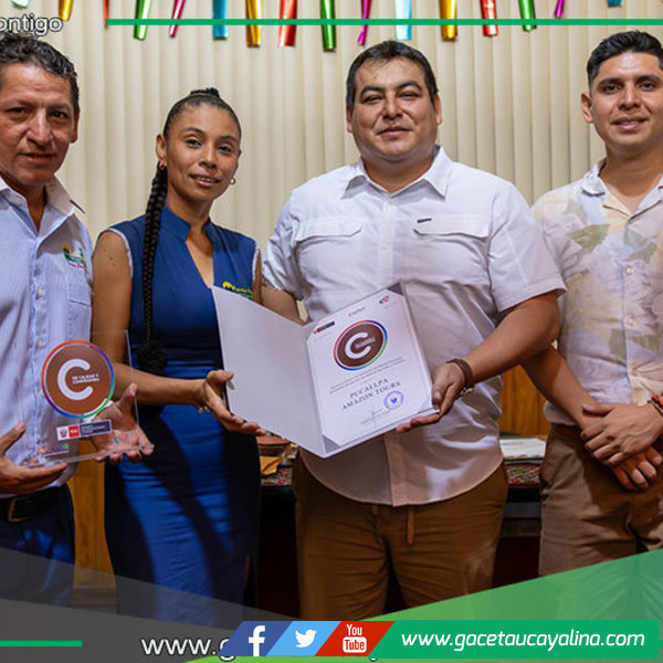 Mincetur premia a Pucallpa Amazon Tours por excelencia turística