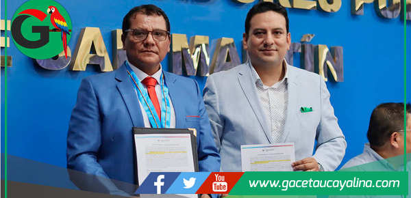 Colegio de Periodistas de Ucayali firma convenio con el Grupo EDUCA EDTECH
