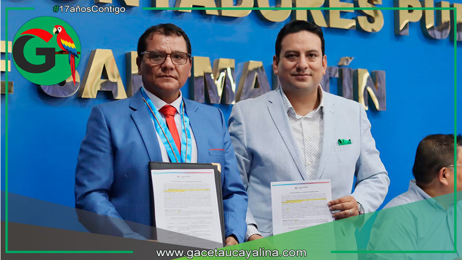 Colegio de Periodistas de Ucayali firma convenio con el Grupo EDUCA EDTECH